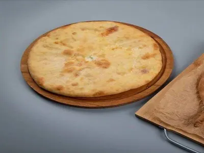 Хачапури с зеленью и сыром
